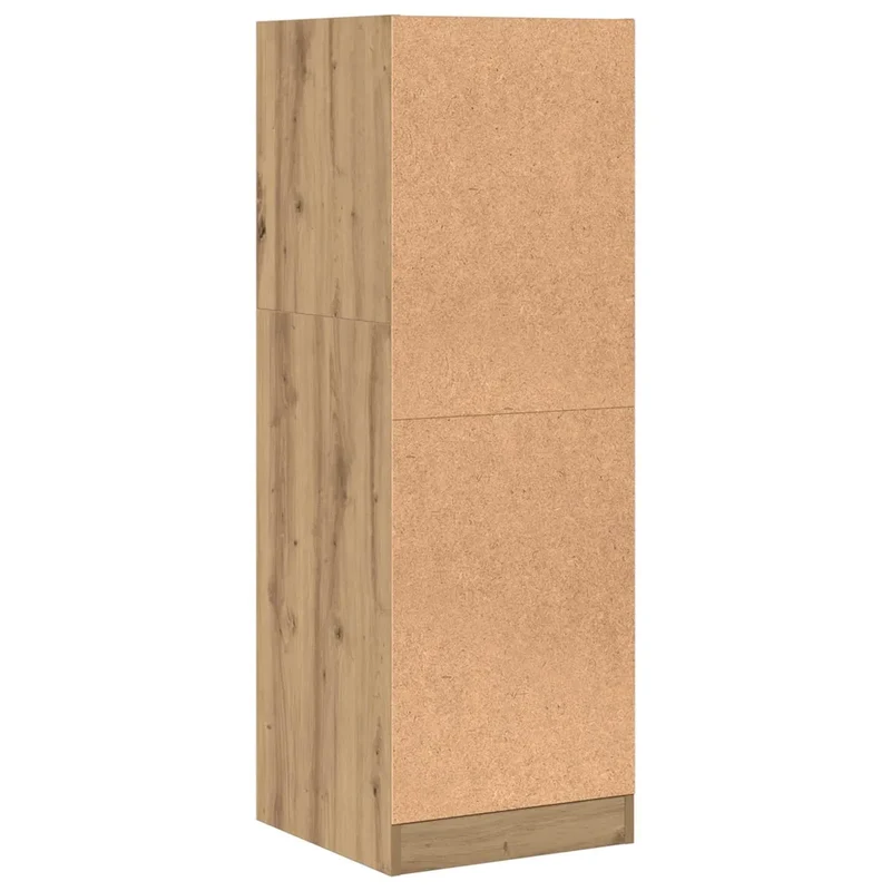 Armoire d'apothicaire multifonctionnelle rangement cuisine 40 x 41 x 118 cm en bois d'ingénierie chêne artisanal 02_0050645
