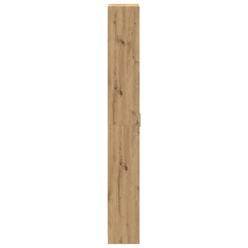 Armoire moderne bois d'ingénierie rangement 55 x 25 x 189 cm design épuré en bois chêne artisanal 02_0055922
