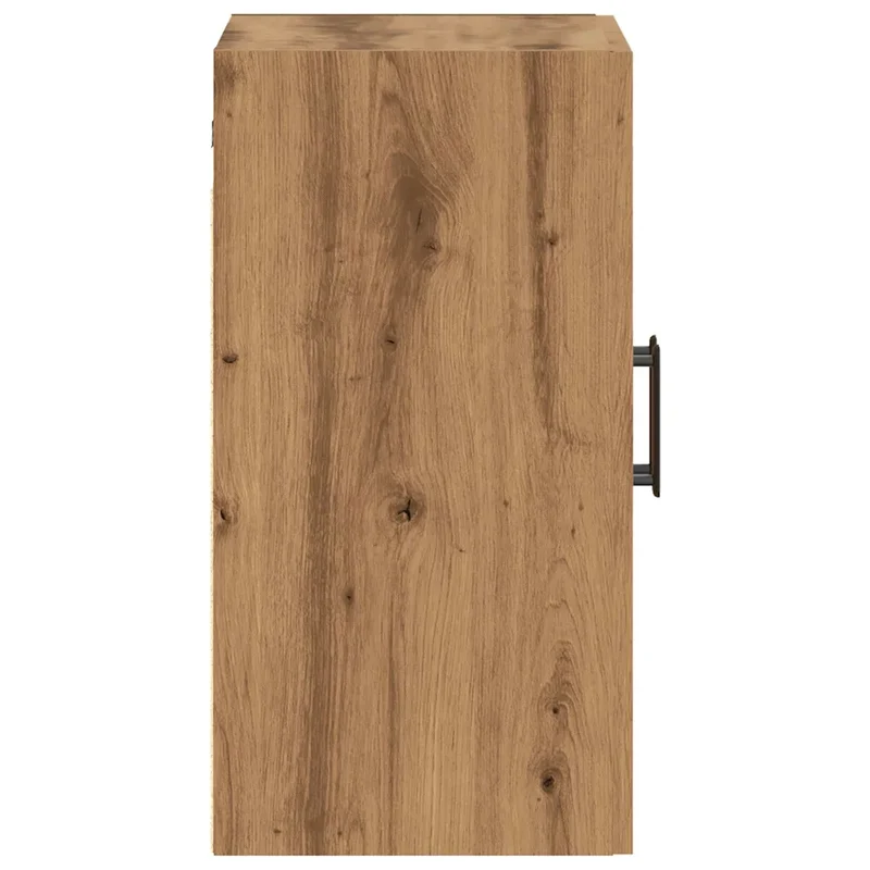 Armoire murale flottante rangement grand espace 60 x 31 x 60 cm en bois d'ingénierie chêne artisanal 02_0051139